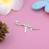 Mặt Dây Chuyền Bạc S925 Cho Bé Trai Hình Máy Bay M2409270030