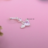 Mặt Dây Chuyền Bạc Nữ Cánh Thiên Thần Đính Đá M2409210021