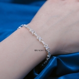 Lắc Tay Bạc Nữ S990 Nguyên Chất Hình Chiếc Nơ Nhỏ Xinh L2410070032