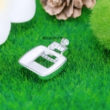 Mặt Dây Chuyền Bạc Nữ Chữ G Thiết Kế Kiểu Vuông Cá Tính M2412170093