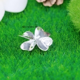 Mặt Dây Chuyền Bạc Nữ S925 Hình Cỏ 4 Lá May Mắn M2409210049