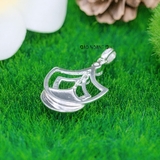 Mặt Dây Chuyền Bạc Nữ S925 Hình Quạt Xòe M2409230029
