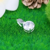 Mặt Dây Chuyền Bạc Nữ Single Stone Đơn Giản Nổi Bật M2412170081