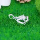 Mặt Dây Chuyền Bạc Nữ Hoa 3 Cánh Nhỏ Xinh M2412170074