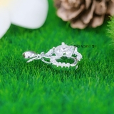 Mặt Dây Chuyền Bạc Nữ Hoa 3 Cánh Nhỏ Xinh M2412170074