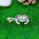 Mặt Dây Chuyền Bạc Nữ Chữ X Đính Đá Sang Trọng M2412170073