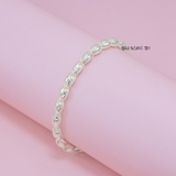 Lắc Tay Bạc Trẻ Em Hình Hạt Gạo Xinh Xắn L2410150041