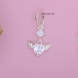 Mặt Dây Chuyền Bạc Nữ Cánh Thiên Thần Đính Đá M2409210021