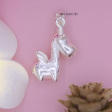 Mặt Dây Chuyền Bạc Trẻ Em S990 Hình Con Ngựa Có Cánh M2409270029