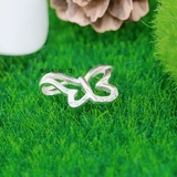 Mặt Dây Chuyền Bạc Nữ Hình Cánh Bướm Xinh Xắn M2412170060