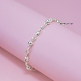 Lắc Tay Bạc Trẻ Em Kiểu Sợi Xoắn Nhỏ L2410150067