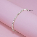 Lắc Tay Bạc Trẻ Em Kiểu Sợi Xoắn Nhỏ L2410150066