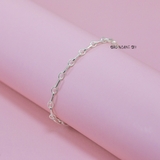Lắc Tay Bạc Trẻ Em Kiểu Mắt Xích Dài Thưa L2410150064