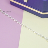 Lắc Tay Bạc Trẻ Em Kiểu Mắt Xích Dài Thưa L2410150064