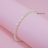 Lắc Tay Bạc Trẻ Em Kiểu Dây Sợi Lò Xo Style 2 L2410150073