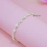 Lắc Tay Bạc Trẻ Em Hình Thoi Xinh Xắn L2410150077