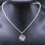 Mặt Dây Chuyền Bạc Nữ S990 Hình 2 Bàn Chân M2409220019