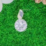 Mặt Dây Chuyền Bạc Nữ Single Stone Đơn Giản Nổi Bật M2412170081