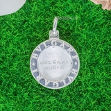 Mặt Dây Chuyền Bạc Nữ Tròn Khắc Chữ Đơn Giản Tinh Tế M2412170013