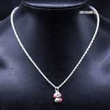 Mặt Dây Chuyền Bạc Trẻ Em Hình Con Chó Nhỏ Xinh Ôm Đồng Xu M2409270035