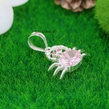 Mặt Dây Chuyền Bạc Nữ Hình Con Cua Mang Phong Cách Cá Tính