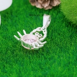 Mặt Dây Chuyền Bạc Nữ Hình Con Cua Mang Phong Cách Cá Tính