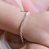 Lắc Tay Bạc Trẻ Em Kiểu Dây Sợi Lò Xo Style 2 L2410150073