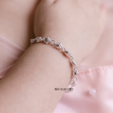Lắc Tay Bạc Trẻ Em Hình Thoi Xinh Xắn L2410150077