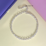 Lắc Tay Bạc Ta Kiểu Lò Xo Thiết Kế Tỉ Mỉ Tinh Tế L2410160044