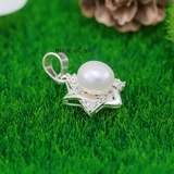 Mặt Dây Chuyền Bạc Nữ Ngôi Sao Ngọc Trai Xinh Xắn M2412170109