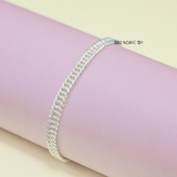 Lắc Tay Bạc Ta Kiểu Dây Đơn Truyền Thống Size Nhỏ L2410160039