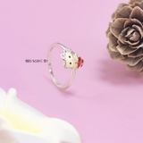 Nhẫn Bạc Trẻ Em Hình Mèo Kitty
