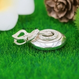 Mặt Dây Chuyền Bạc Nữ Thiết Kế Kiểu Nhiều Vòng Tròn Bắt Mắt M2412170027