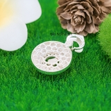 Mặt Dây Chuyền Bạc Nữ Thiết Kế Kiểu Nhiều Vòng Tròn Bắt Mắt M2412170027