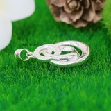 Mặt Dây Chuyền Bạc Nữ Thiết Kế Đơn Giản Sáng Tạo M2412170103