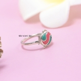 Nhẫn Bạc Trẻ Em Hình Con Cá Xinh Xắn N2409030045