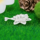 Mặt Dây Chuyền Bạc Nữ Hình Bông Hoa Nhiều Cánh Sang Trọng M2412170063