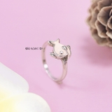 Nhẫn Bạc Trẻ Em Hình Con Cá Xinh Xắn N2409030048