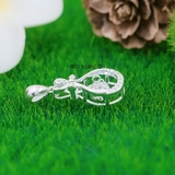 Mặt Dây Chuyền Bạc Nữ Đá Chuyển Động Sáng Tạo M2412170040