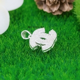 Mặt Dây Chuyền Bạc Nữ Chữ X Đính Đá Nhiều Style
