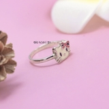 Nhẫn Bạc Trẻ Em Hình Mặt Mèo Kitty N2409030040