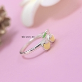 Nhẫn Bạc Trẻ Em Quả Cherry Màu Vàng N2409040014