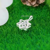 Mặt Dây Chuyền Bạc Nữ Hình Ngôi Sao Đính Đá Lấp Lánh M2412170075