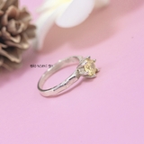 Nhẫn Bạc Trẻ Em Gắn Đá Màu Vàng N2409040065
