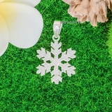 Mặt Dây Chuyền Bạc Nữ Hình Bông Tuyết Style 1 M2412170098