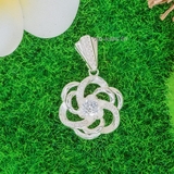 Mặt Dây Chuyền Bạc Nữ Hoa Nhiều Cánh Xinh Xắn M2412170104