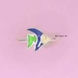 Nhẫn Bạc Trẻ Em Hình Con Cá Xinh Xắn N2409030043