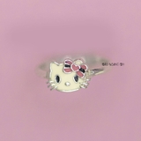 Nhẫn Bạc Trẻ Em Hình Mặt Mèo Kitty N2409030040