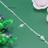 Lắc Chân Bạc Nữ S990 Nguyên Chất Hình Cô Gái Múa Ba Lê L2410140008