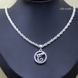 Mặt Dây Chuyền Bạc Nữ Chữ T Đính Đá  M2412170051
